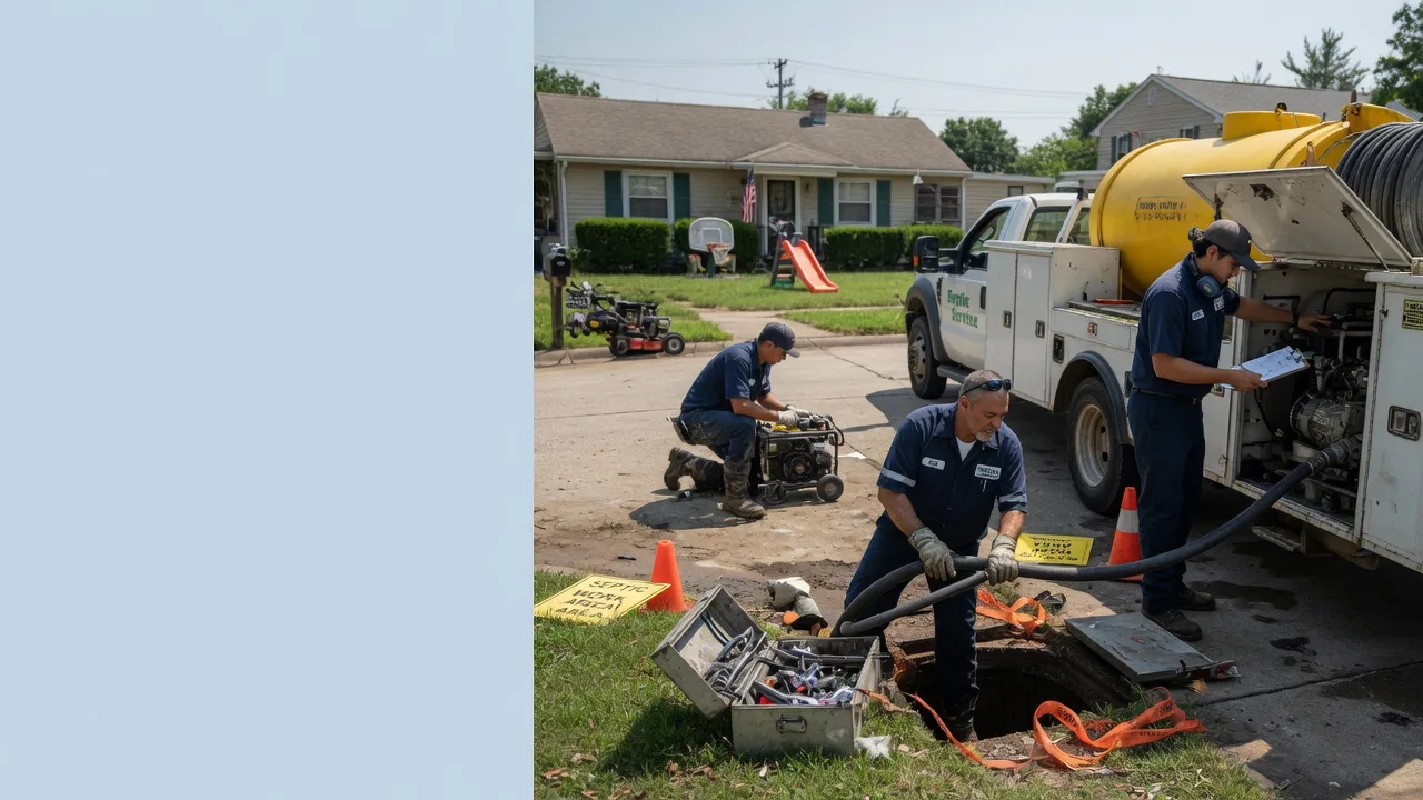 Septic Tank Pumping in Waterfall, PA near me